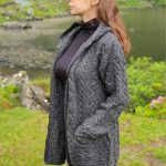 strickmantel damen lang
