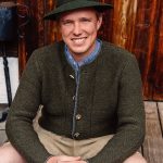 trachten strickjacke herren
