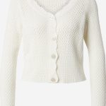 weiße strickjacke damen