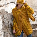 wickelstrickjacke