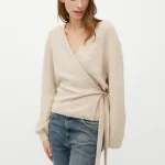 wickelstrickjacke
