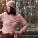 wickelstrickjacke