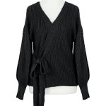 wickelstrickjacke