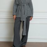 wickelstrickjacke