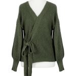 wickelstrickjacke