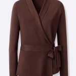 wickelstrickjacke