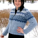 wolle strickjacke damen