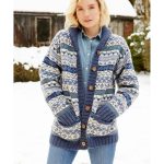 wolle strickjacke damen